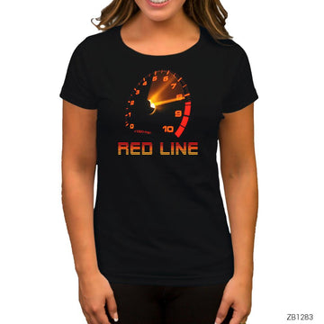 Red Line Siyah Kadın Tişört