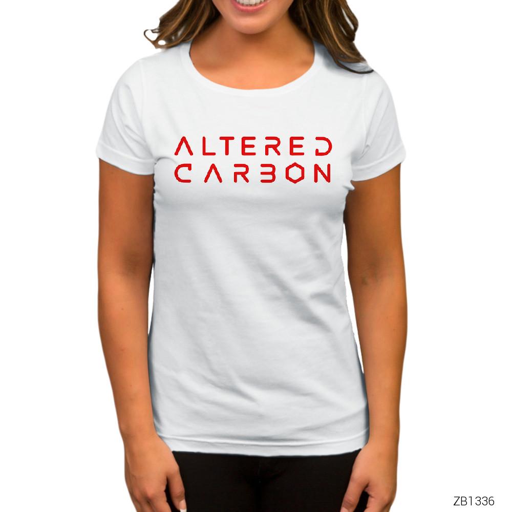 Altered Carbon 1 Beyaz Kadın Tişört