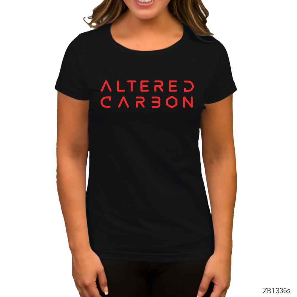 Altered Carbon 1 Siyah Kadın Tişört