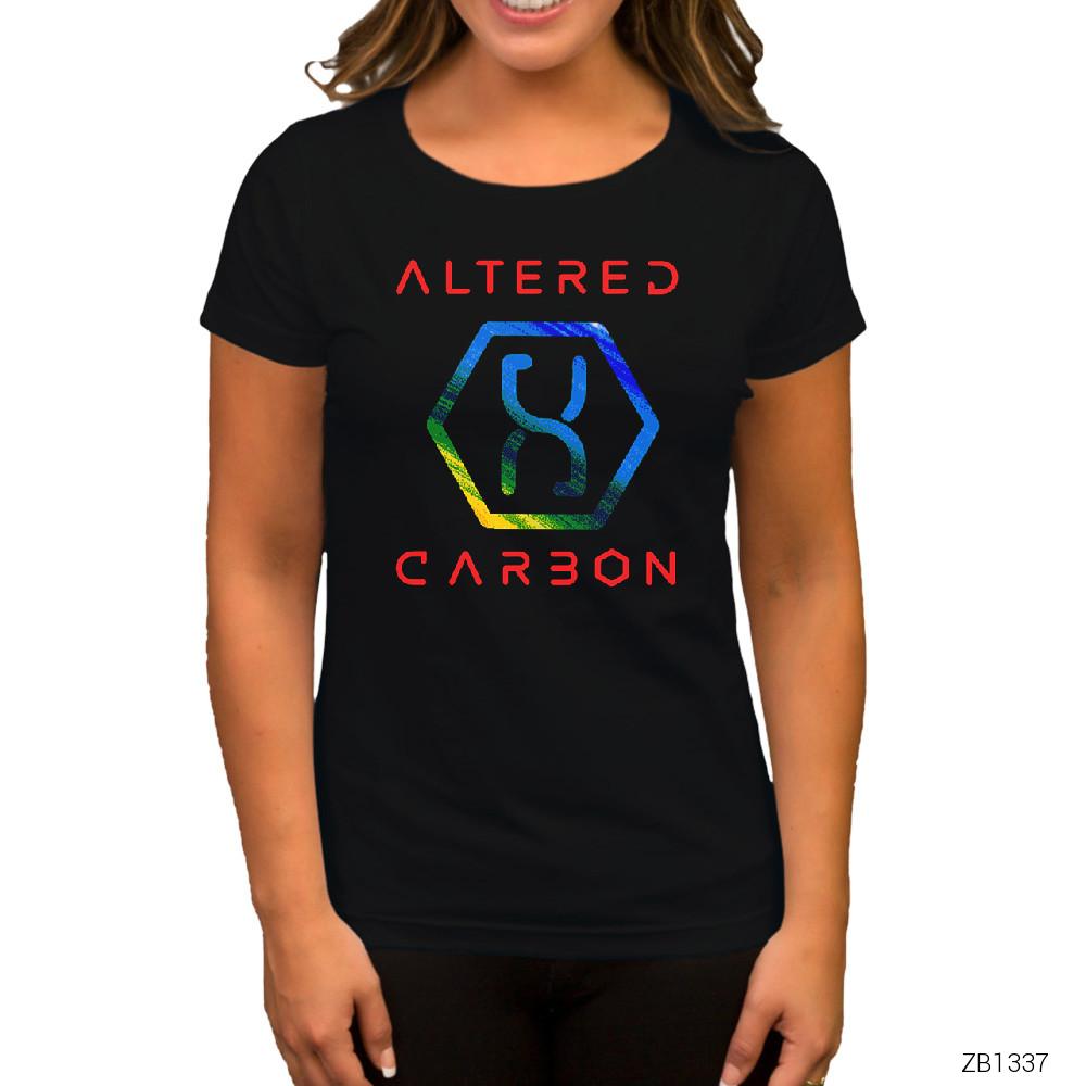 Altered Carbon 2 Siyah Kadın Tişört