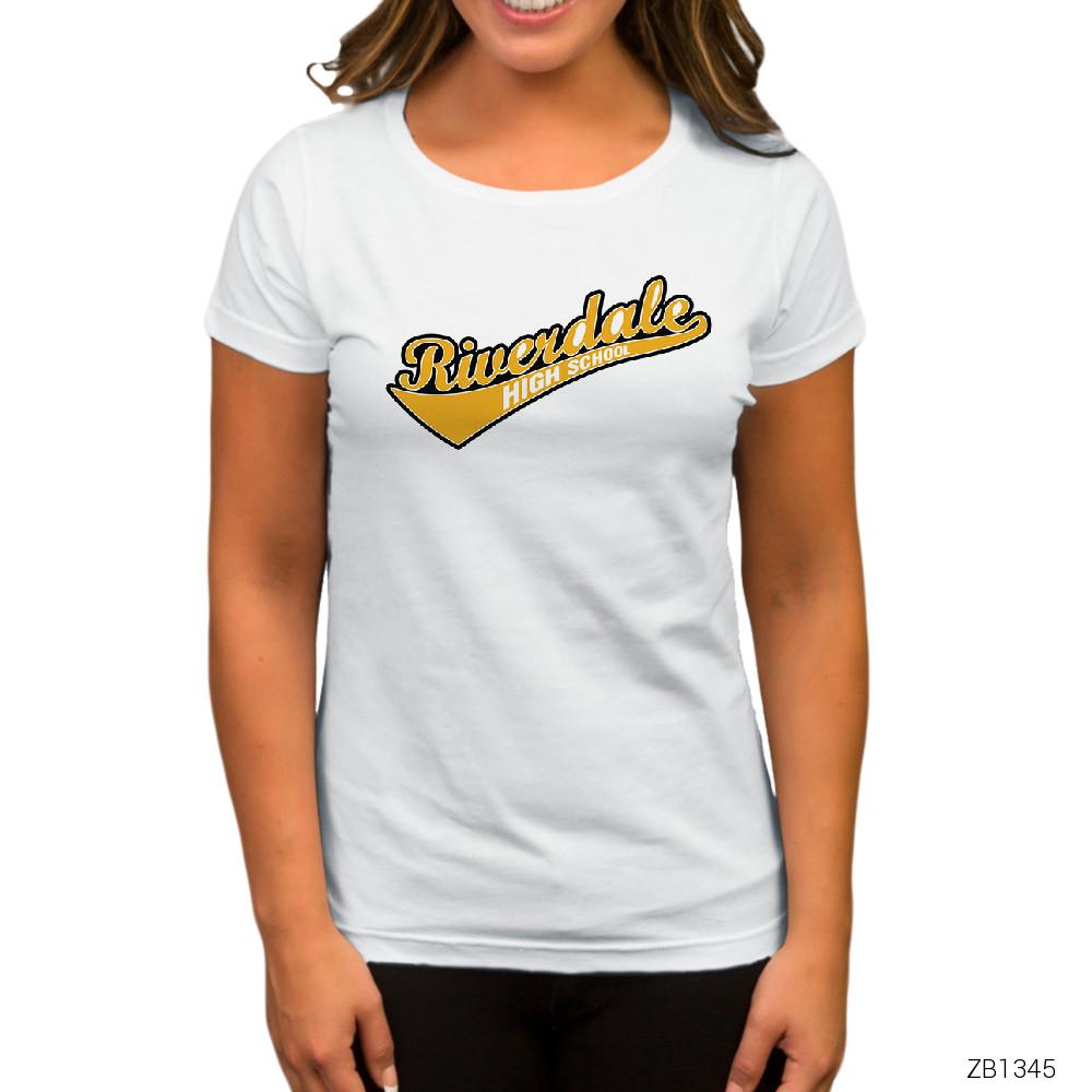 Riverdale High School Beyaz Kadın Tişört