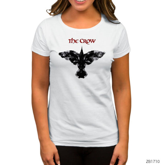 The Crow Beyaz Kadın Tişört