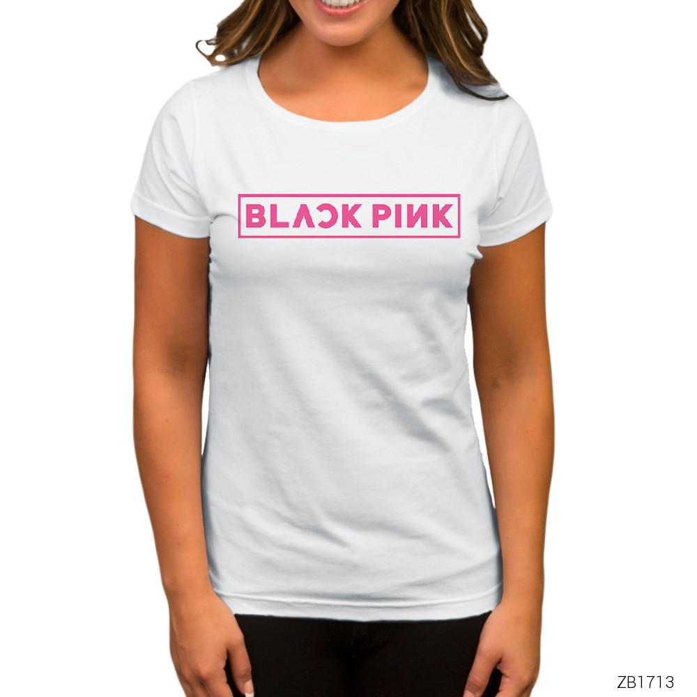 Blackpink Beyaz Kadın Tişört