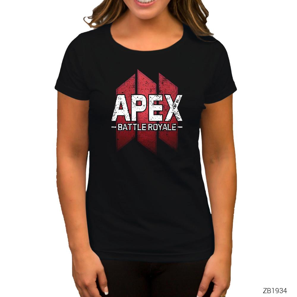 Apex Legends Battle Royale Siyah Kadın Tişört