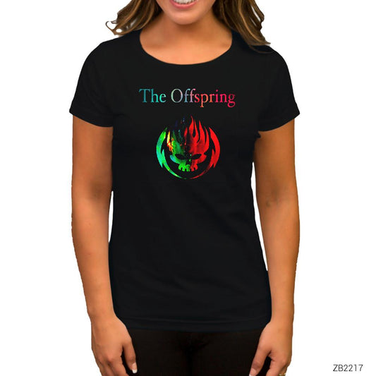 The Offspring Logo 3 Siyah Kadın Tişört