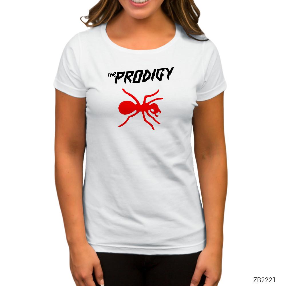 The Prodigy Ant 3 Beyaz Kadın Tişört