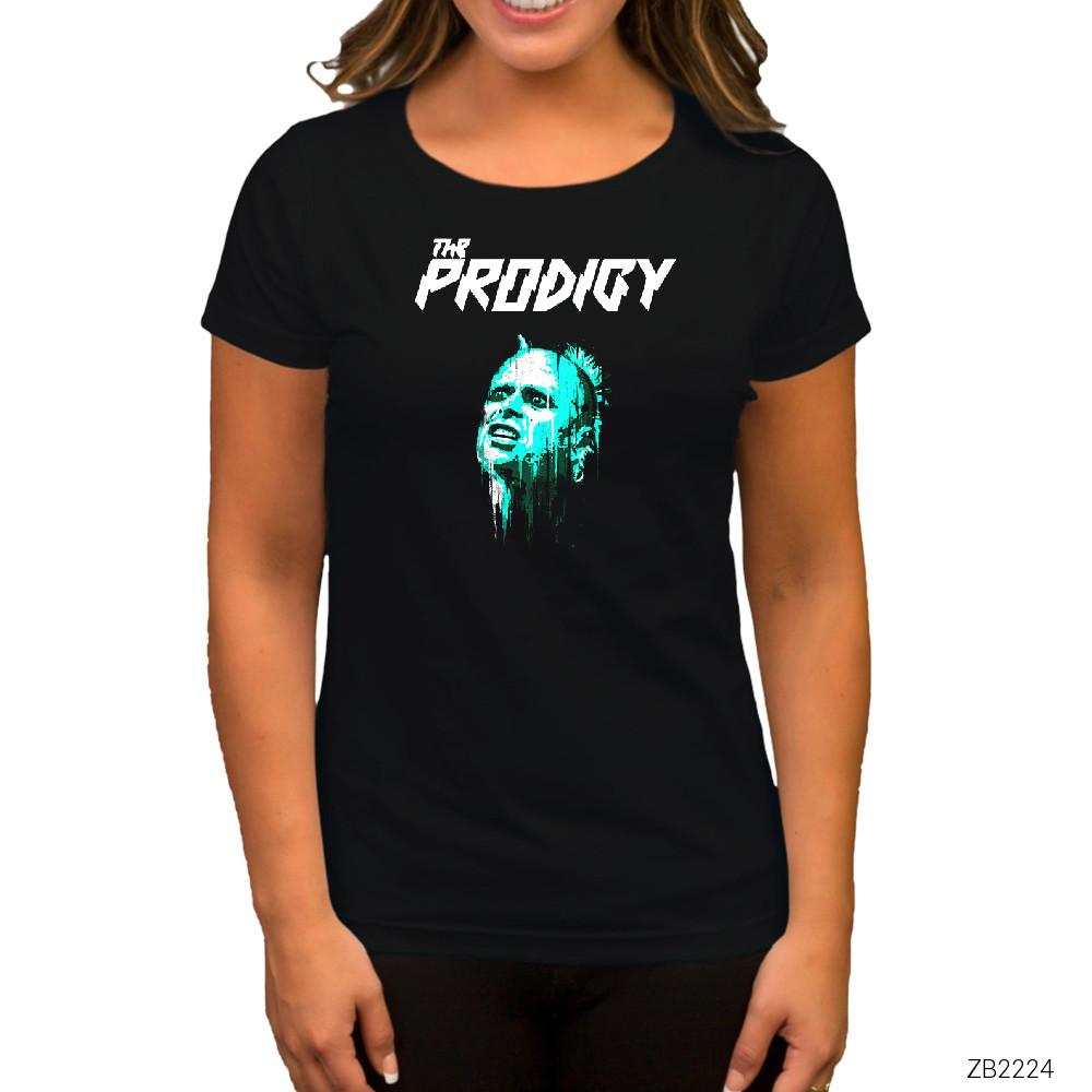 The Prodigy Keith Flint RIP Siyah Kadın Tişört