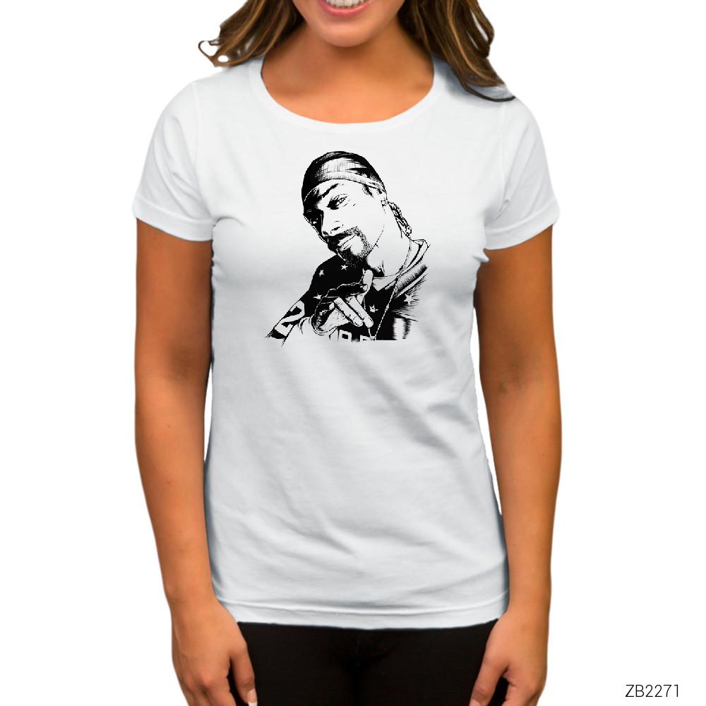 Snoop Dogg Man Beyaz Kadın Tişört