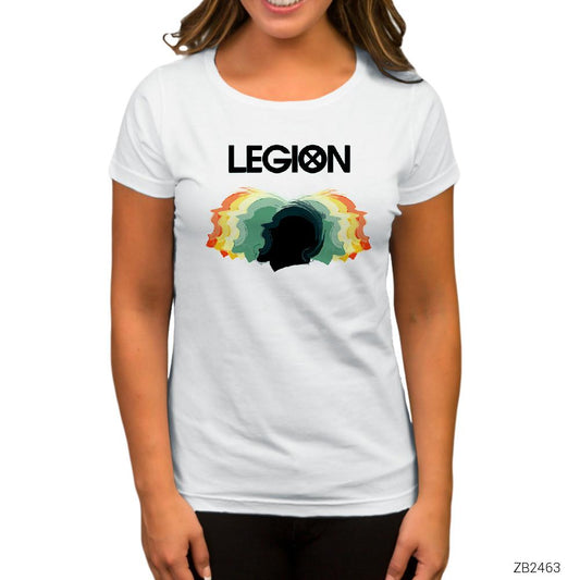 Legion Heads Beyaz Kadın Tişört