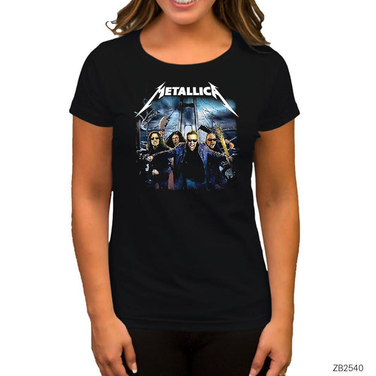 Metallica Istanbul Siyah Kadın Tişört