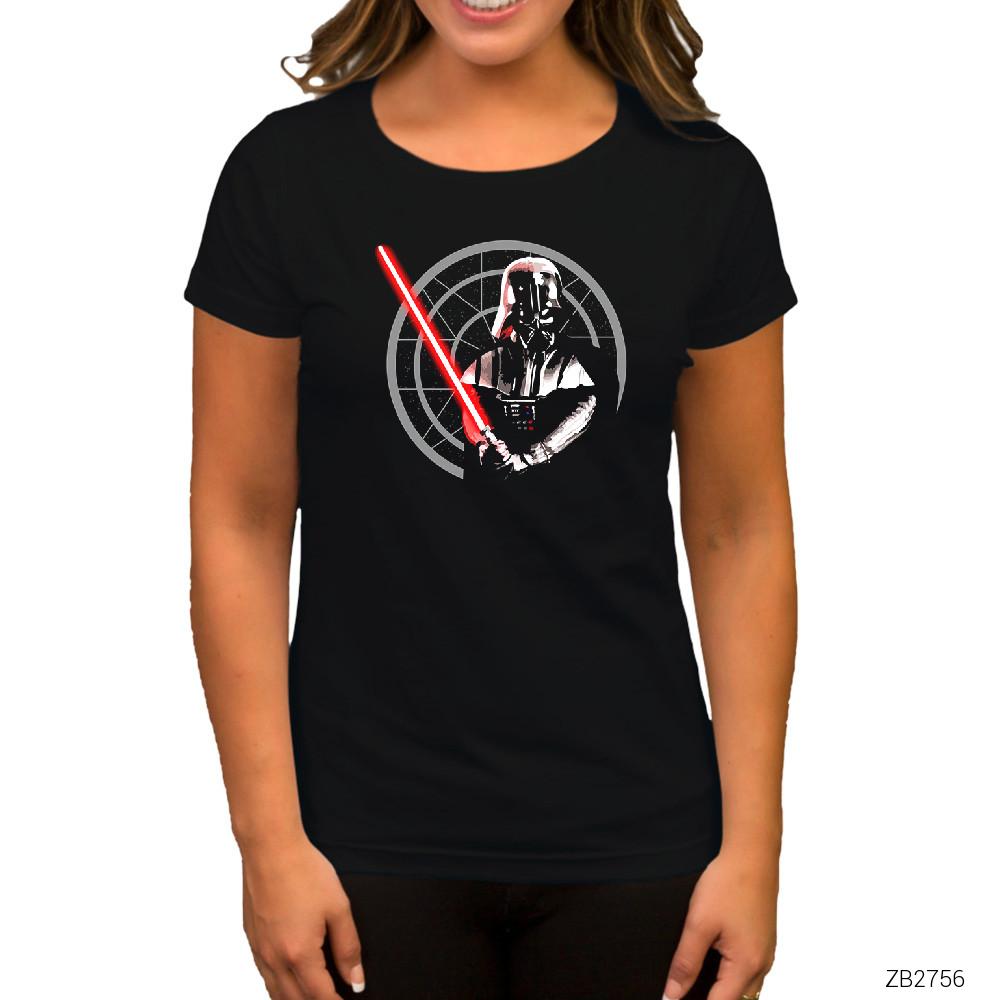 Star Wars The Enemy Siyah Kadın Tişört