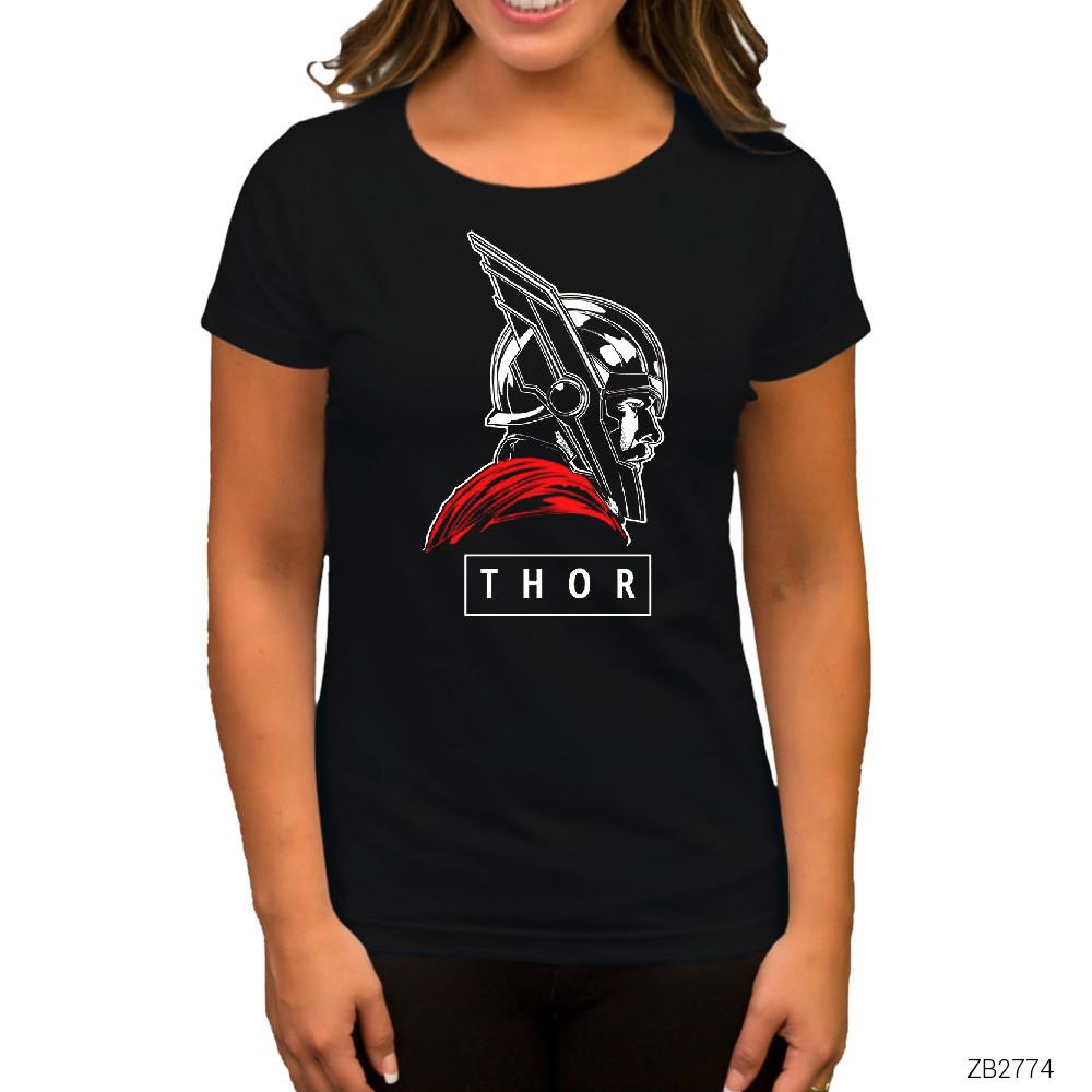 Thor Ragnarok 2 Siyah Kadın Tişört