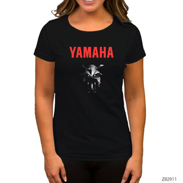 Yamaha Yzf Siyah Kadın Tişört