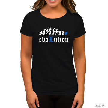 Death Note Evolution Siyah Kadın Tişört