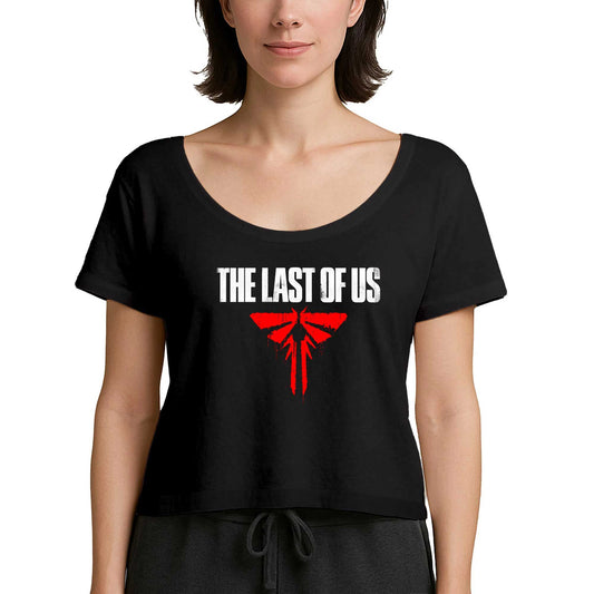 The Last of Us Blood Siyah Kadın Tişört