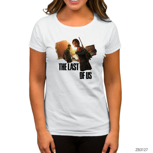 The Last of Us Escape Beyaz Kadın Tişört