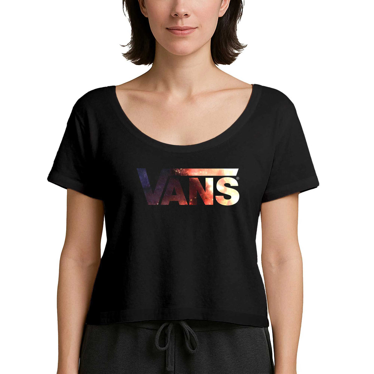 Vans Space Siyah Kadın Tişört