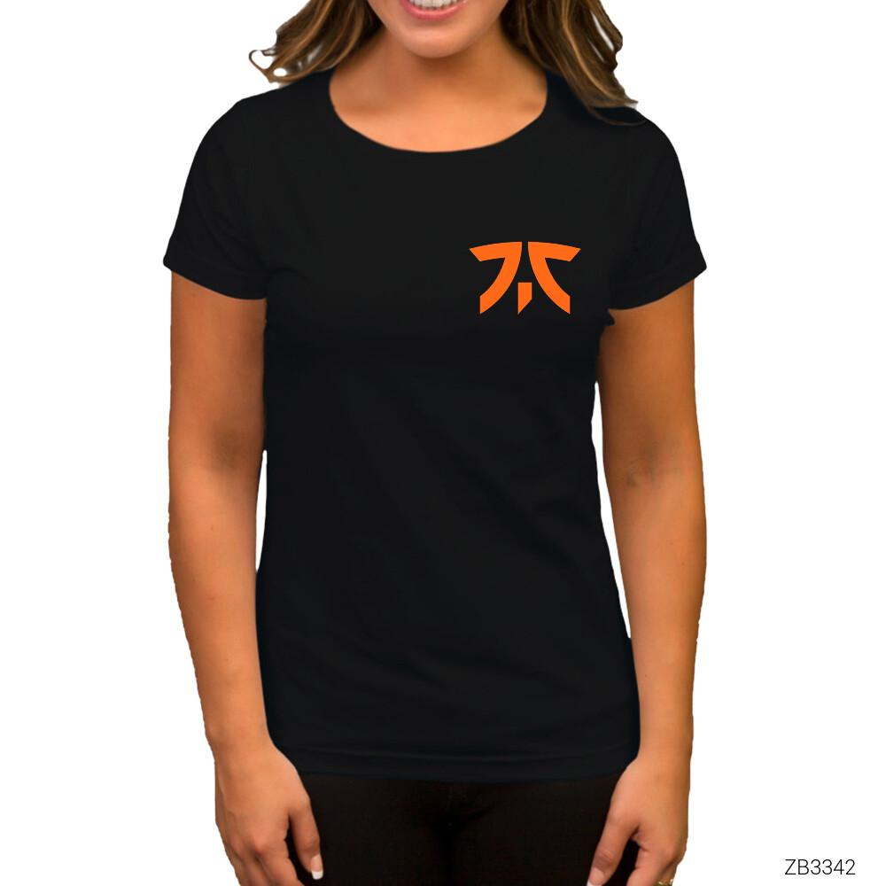 Fnatic 2021 Siyah Kadın Tişört
