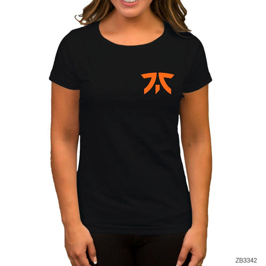 Fnatic 2021 Siyah Kadın Tişört