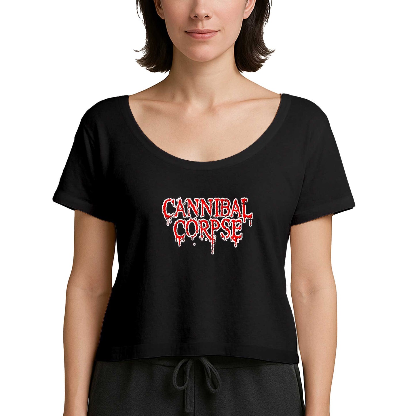 Cannibal Corpse CRY Siyah Kadın Tişört