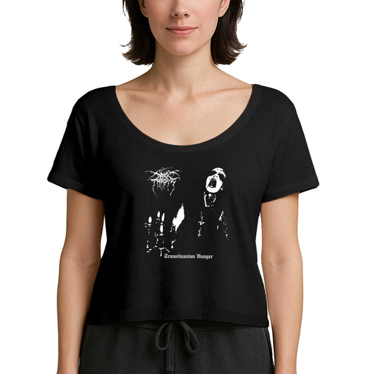 Darkthrone Transilvanian Hunger Siyah Kadın Tişört