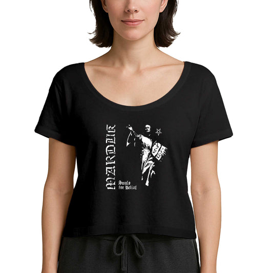 Marduk Souls for Belial Siyah Kadın Tişört