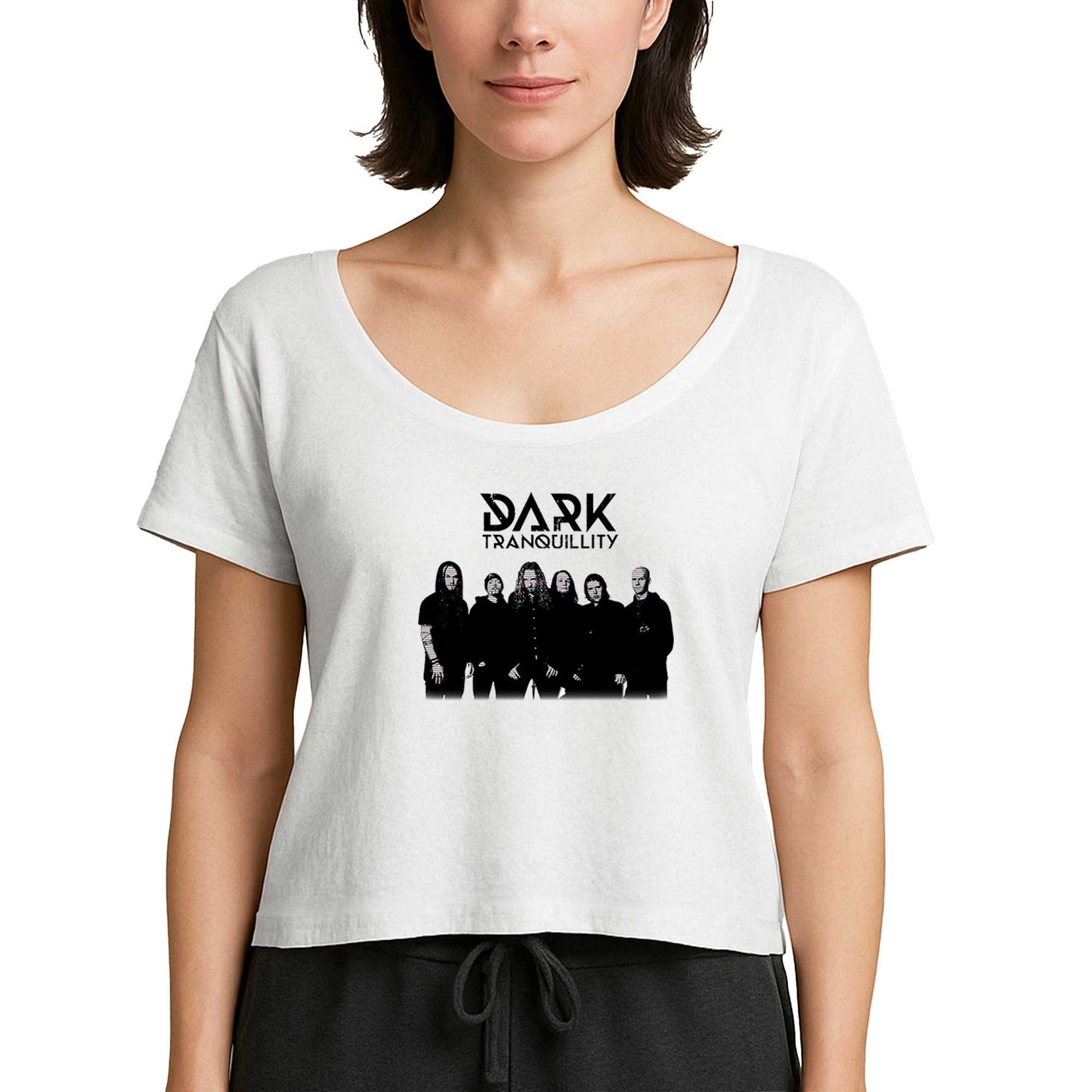 Dark Tranquillity Grup Beyaz Kadın Tişört