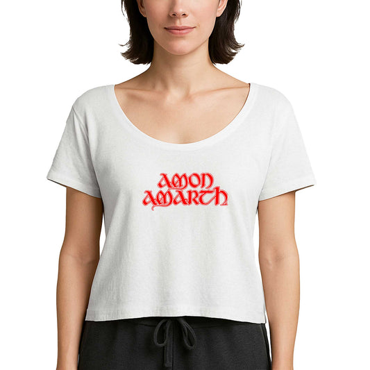 Amon Amarth Logo Classic Siyah Kadın Tişört