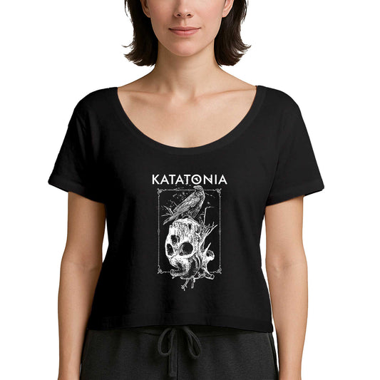 Katatonia Crow Siyah Kadın Tişört