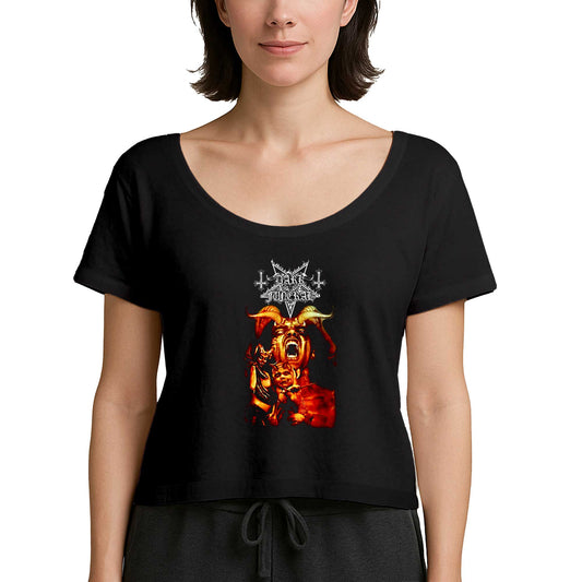 Dark Funeral Attera Totus Sanctus Siyah Kadın Tişört