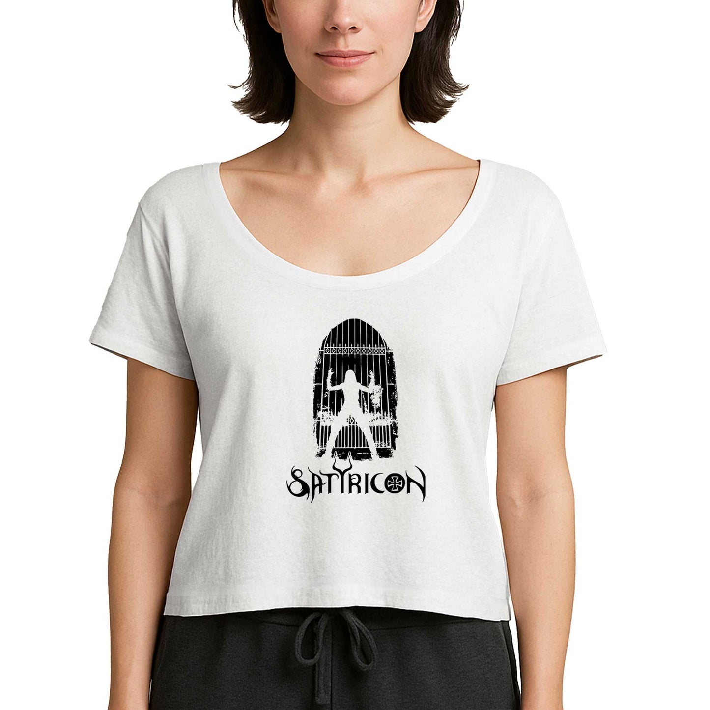 Satyricon Possessed Beyaz Kadın Tişört