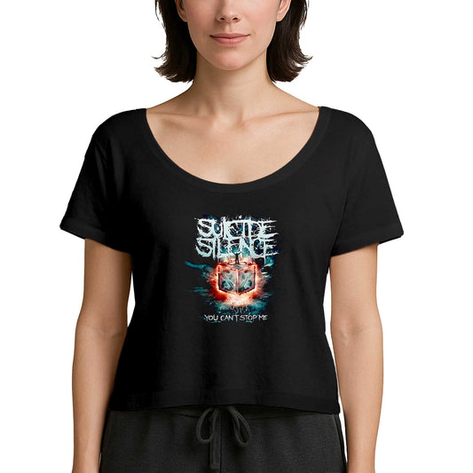 Suicide Silence You Can't Stop Me Siyah Kadın Tişört