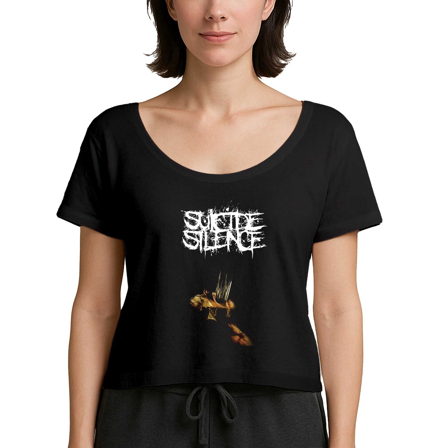 Suicide Silence The Cleansing Siyah Kadın Tişört