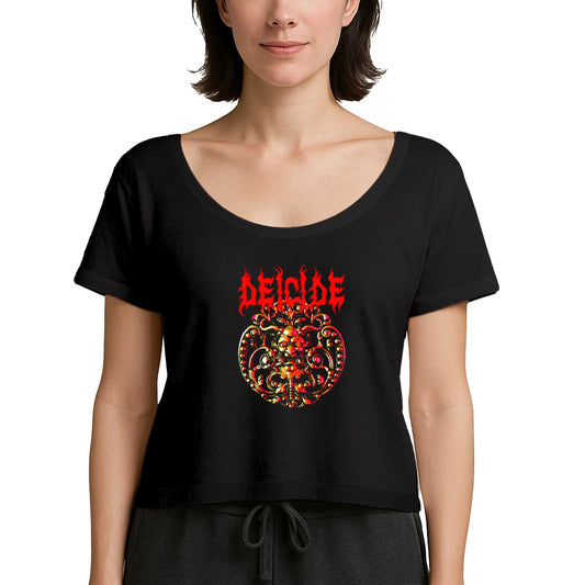 Deicide Album Siyah Kadın Tişört