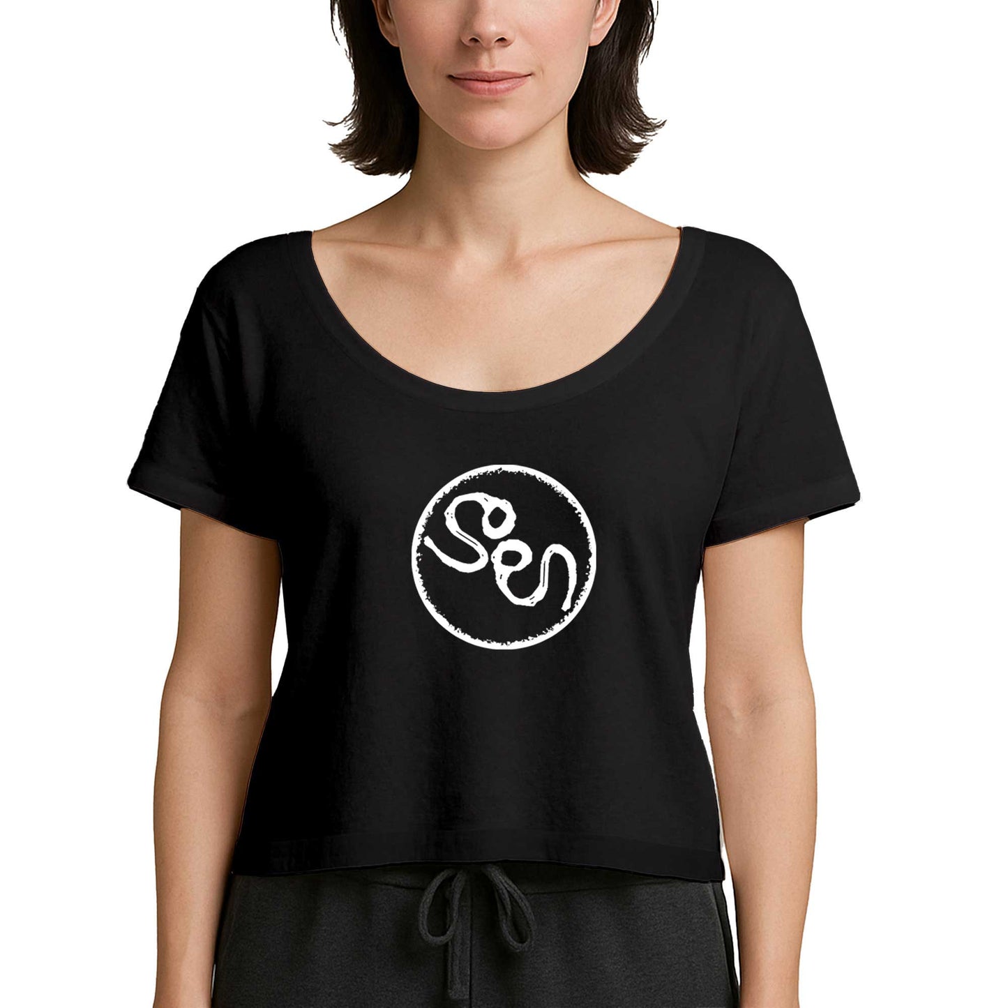 Soen Logo Siyah Kadın Tişört