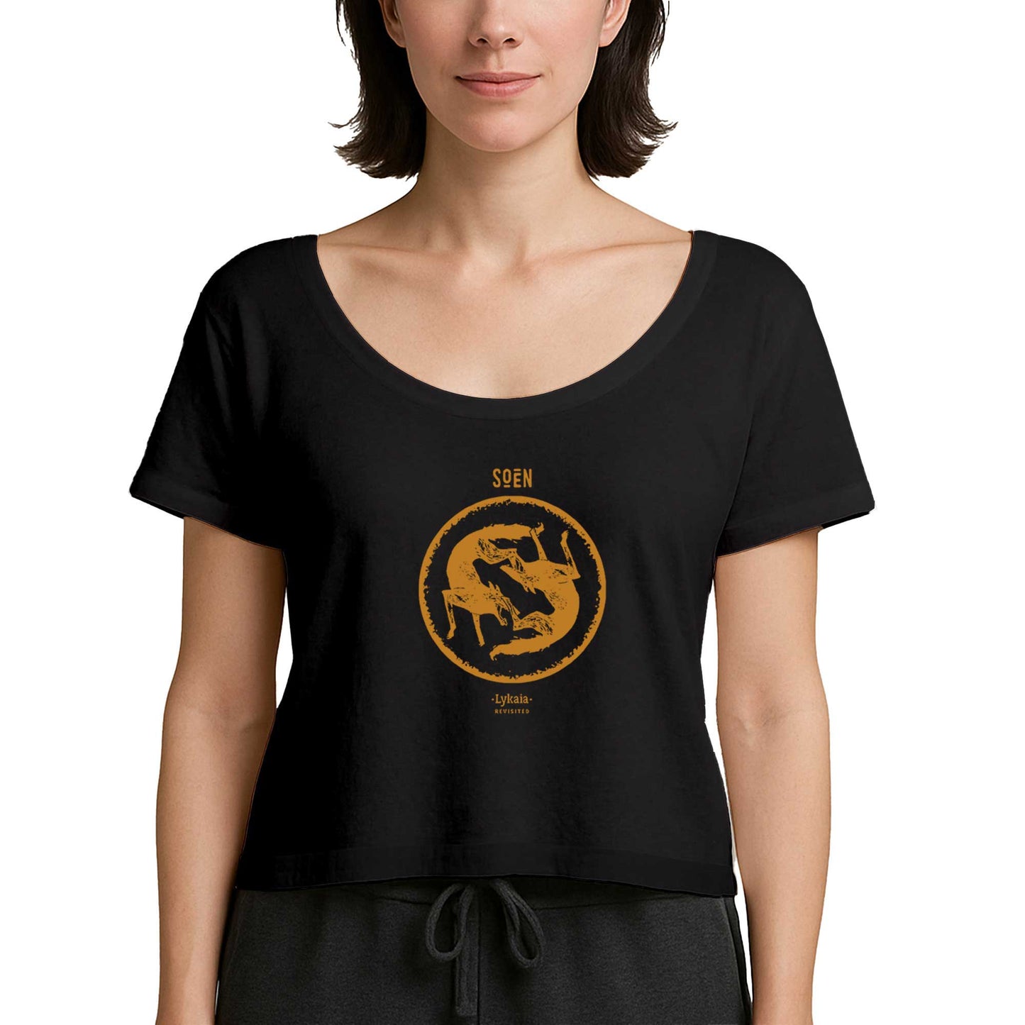 Soen Lykaia Siyah Kadın Tişört