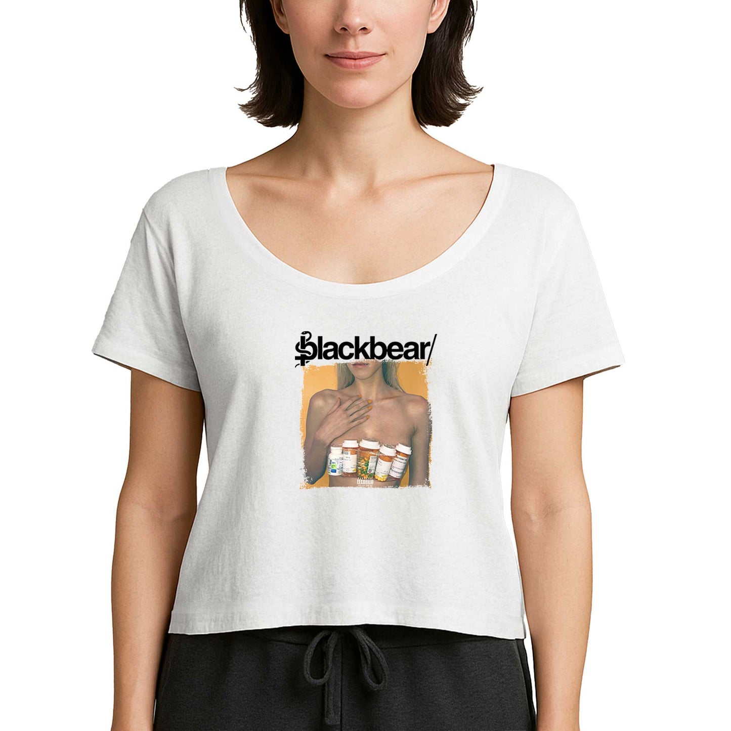 Blackbear Digital Drugs Beyaz Kadın Tişört