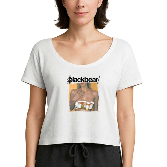 Blackbear Digital Drugs Beyaz Kadın Tişört