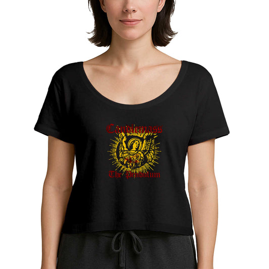 Candlemass the Pendulum Siyah Kadın Tişört