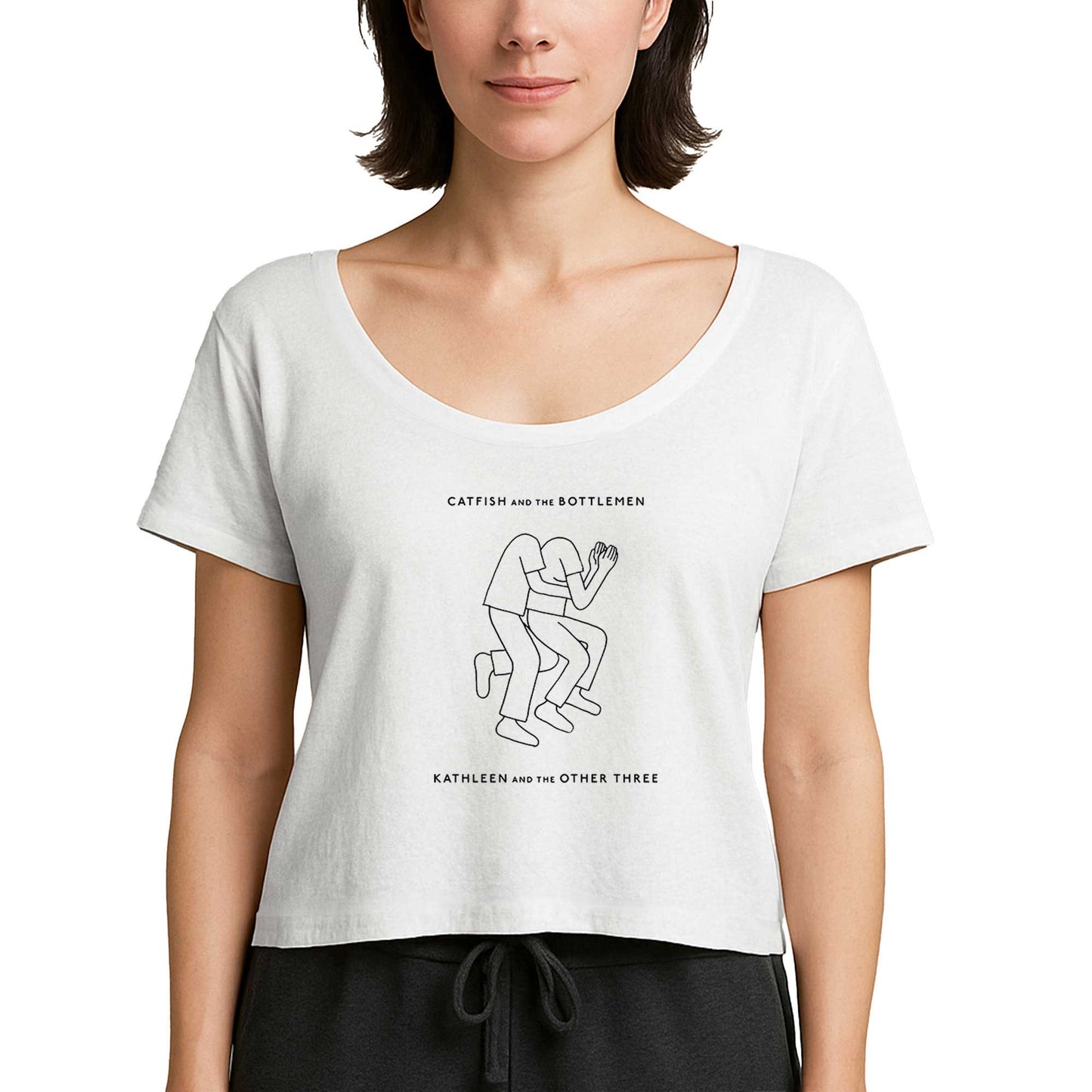 Catfish And The Bottlemen Kathleen And The Other Three Beyaz Kadın Tişört