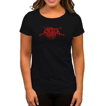 Chelsea Grin Logo Blood Siyah Kadın Tişört