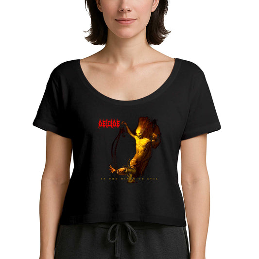 Deicide İn The Minds Of Evil Siyah Kadın Tişört