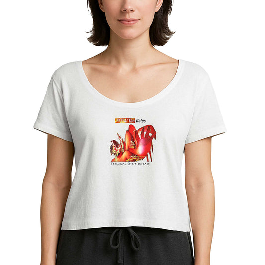 At the Gates Terminal Spirit Disease Beyaz Kadın Tişört