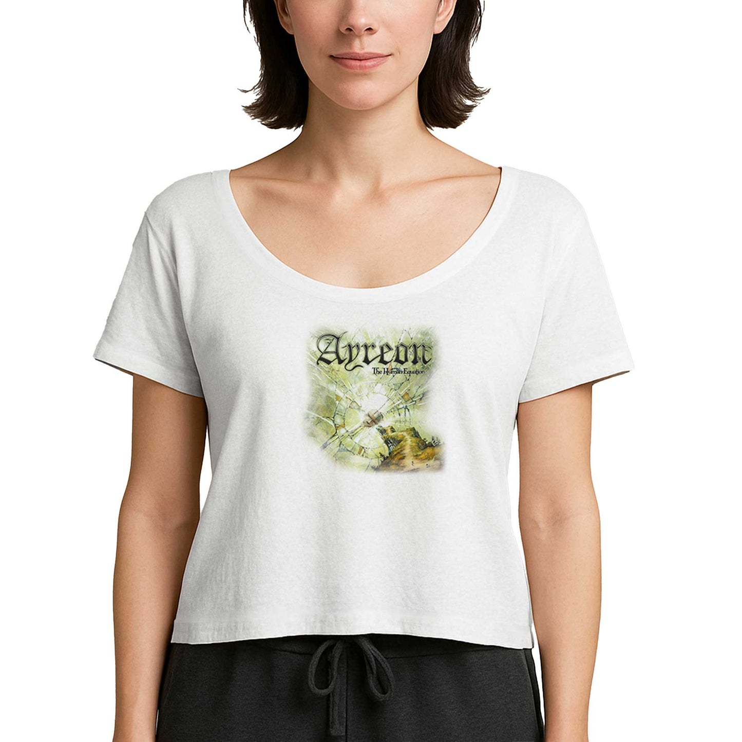 Ayreon The Human Equation Beyaz Kadın Tişört