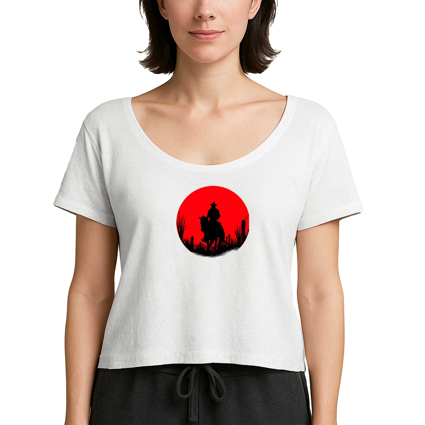 Red Dead Redemption 2 Red Beyaz Kadın Tişört