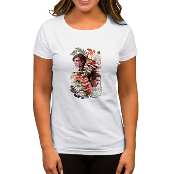The Last Of Us 2 Fan Beyaz Kadın Tişört