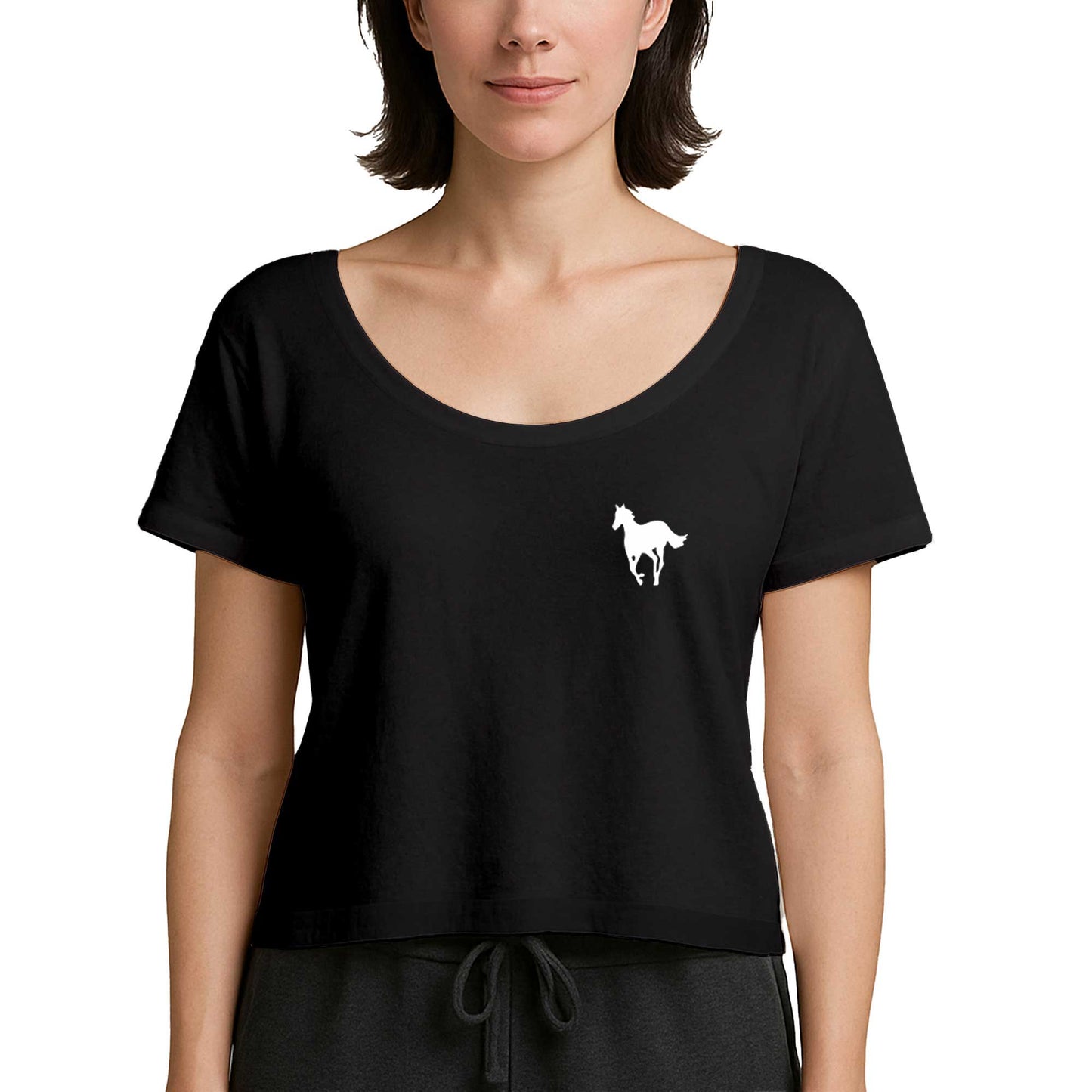 Deftones White Pony Logo Siyah Kadın Tişört