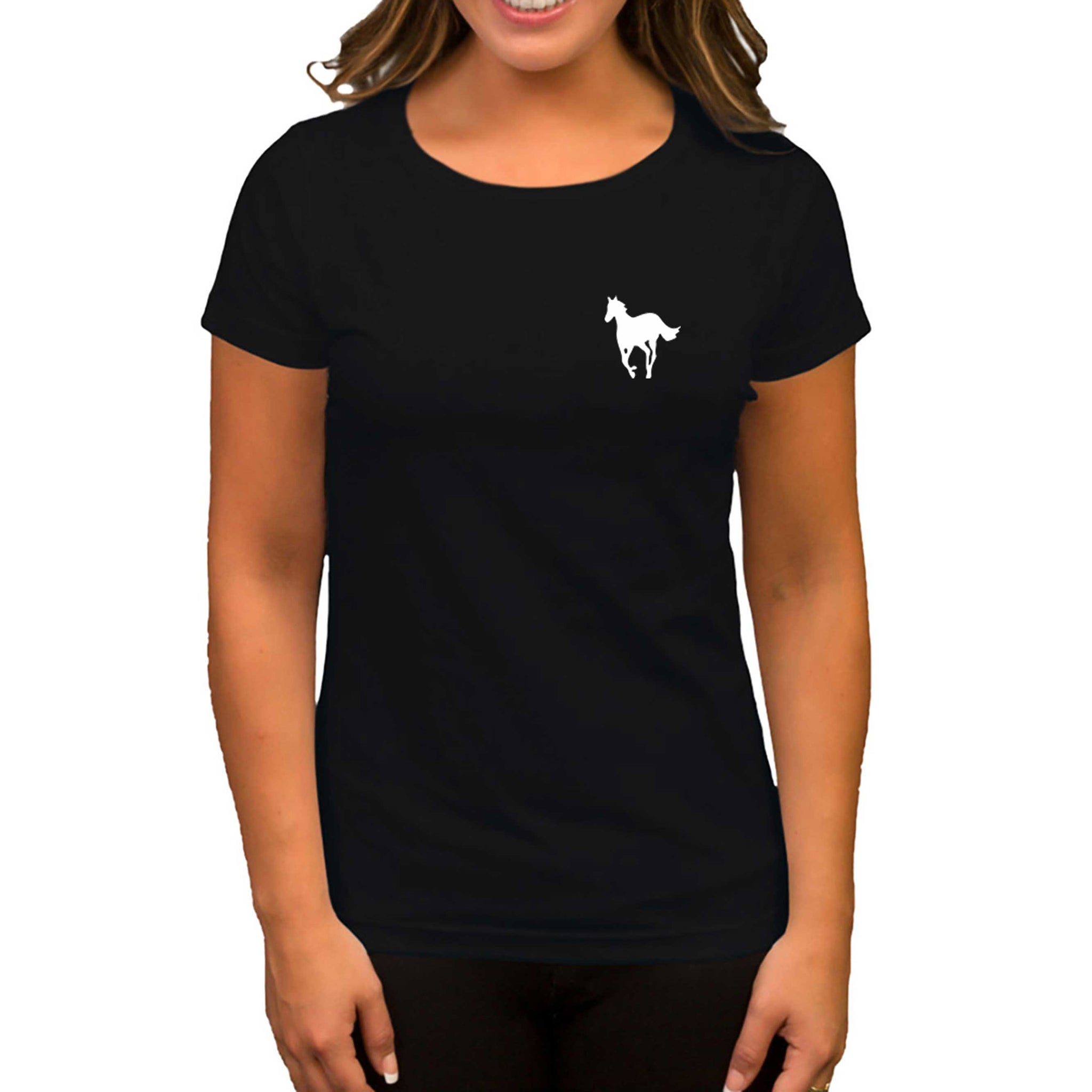Deftones White Pony Logo Siyah Kadın Tişört
