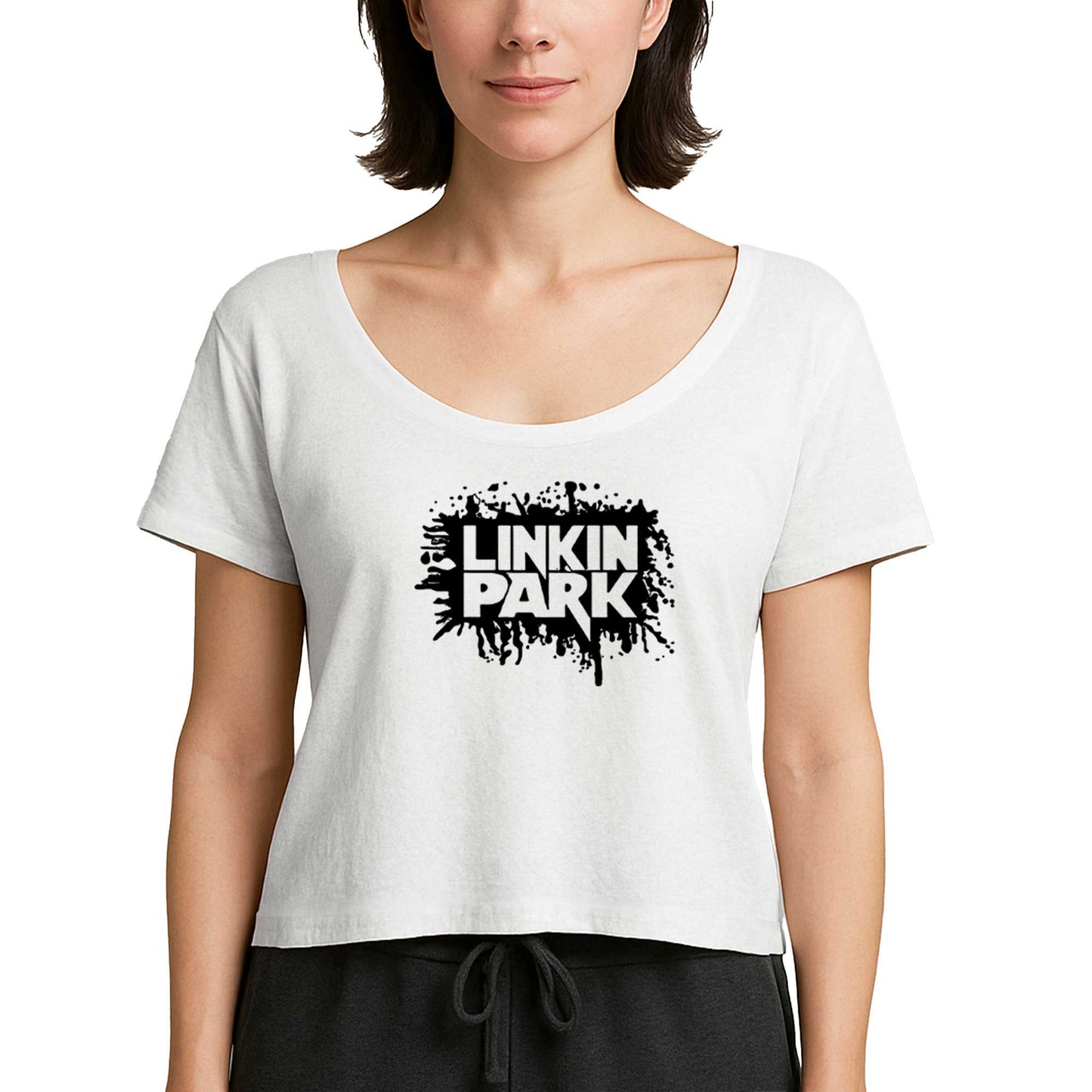Linkin Park Underground Beyaz Kadın Tişört