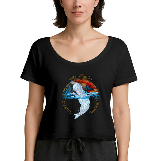 Mastodon Leviathan Siyah Kadın Tişört